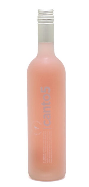 botella hacienda albaevino rosado canto 5