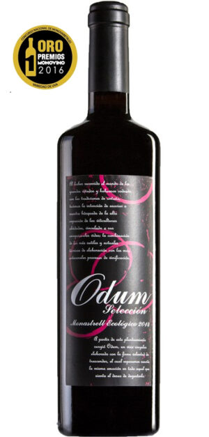 botella odum seleccion monastrell ecologico