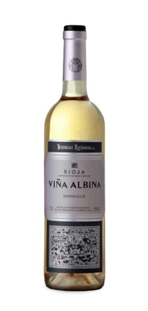 botella vina albina semidulce