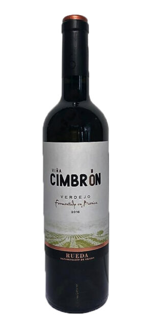 botella vina cimbron verde