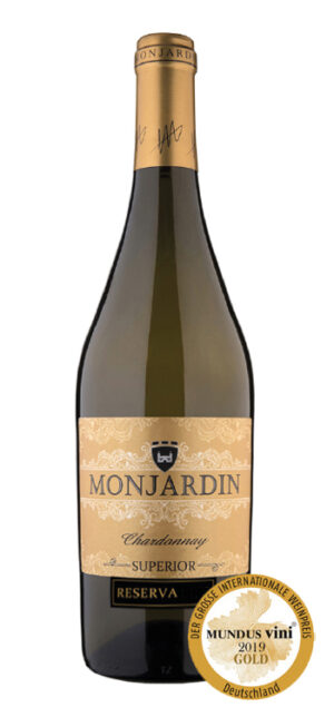 botella vino blanco castillo de monjardin chardonnay reserva