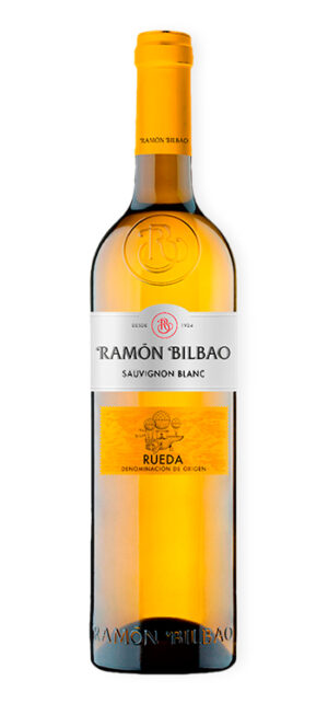 botella vino blanco ramon bilbao sauvignon