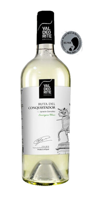 botella vino blanco ruta del conquistador