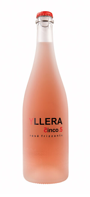 botella vino rosado yllera 5 5 rose frizzante vinopremier