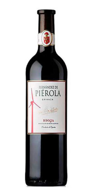 botella vino tinto fernandez de pierola crianza