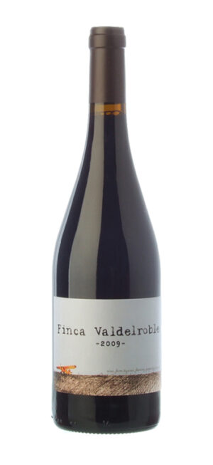 botella vino tinto finca valdelroble