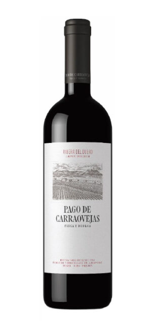 botella vino tinto pago de carraovejas