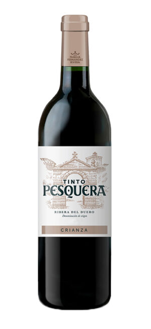 botella vino tinto pesquera crianza