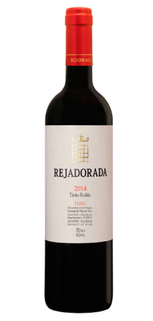 botella vino tinto rejadorada roble