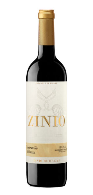 botella zinio tempranillo