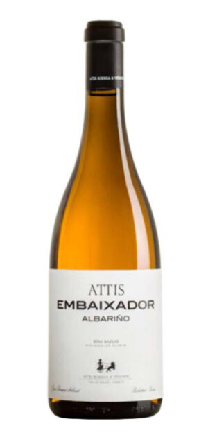 botella vino blanco attis embaixador