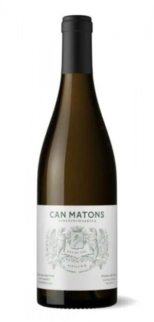 botella vino blanco can matons pansa blanca