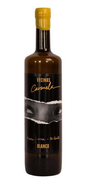 botella vino blanco carmela