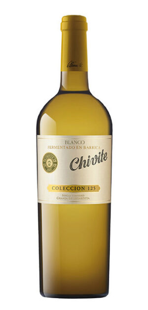 botella vino blanco chivite colección 125