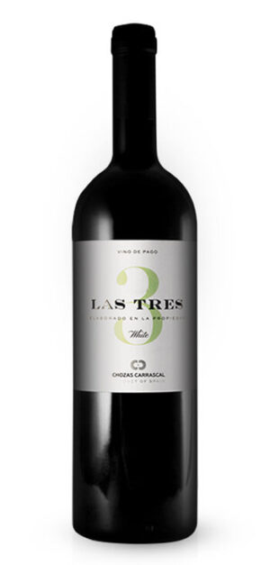 botella vino blanco chozas carrascal las tres