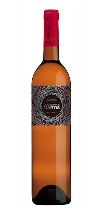 botella vino blanco colleita de martis