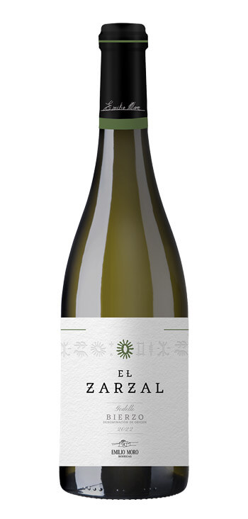 botella vino blanco el zarzal