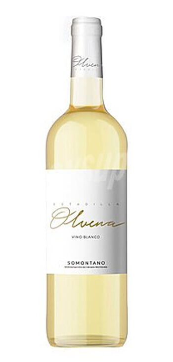 botella vino blanco estadilla olvena