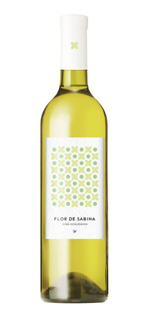 botella vino blanco flor de sabina