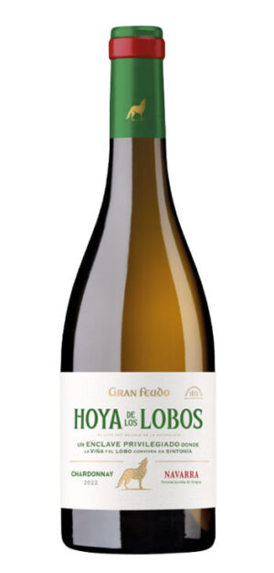 botella vino blanco gran feudo hoya de los lobos