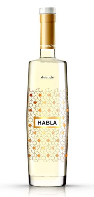 botella vino blanco habla duende