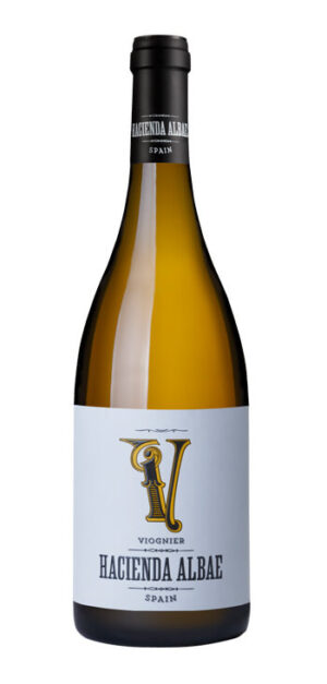botella vino blanco hacienda albae viognier