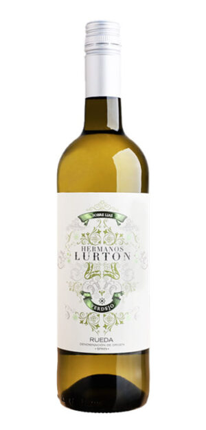 botella vino blanco hermanos lurton verdejo