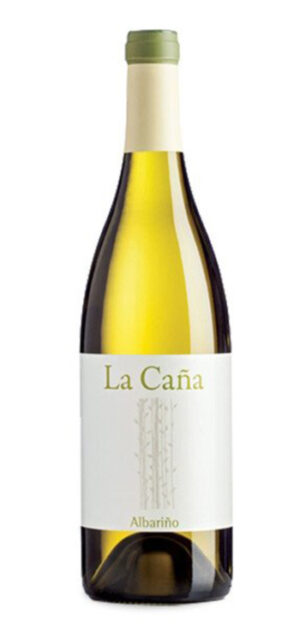 botella vino blanco la caña