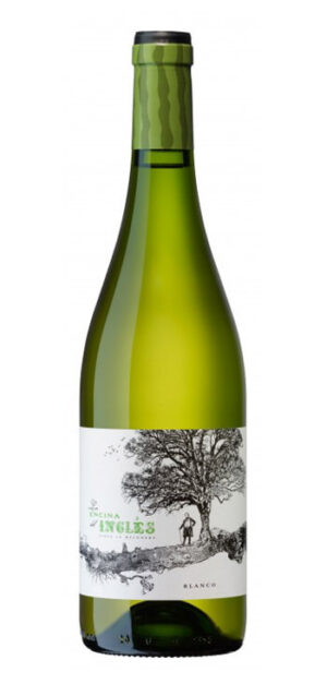 botella vino blanco la encina del inglés