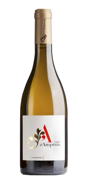 botella vino blanco lagar d'amprius chardonnay