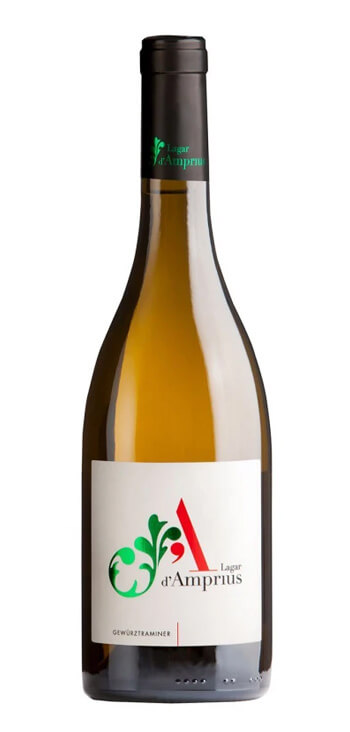 botella vino blanco lagar d'amprius gewürztraminer