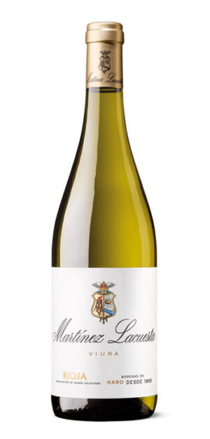 botella vino blanco martinez lacuesta fermentado en barrica