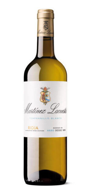 botella vino blanco martinez lacuesta tempranillo