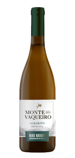 botella vino blanco monte do vaqueiro albariño