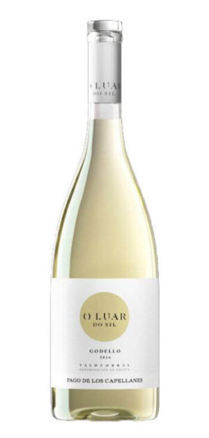 botella vino blanco o luar do sil godello