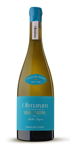 botella vino blanco olimarum