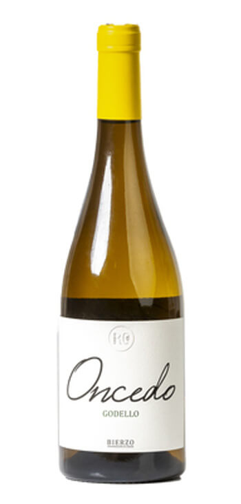 botella vino blanco oncedo godello