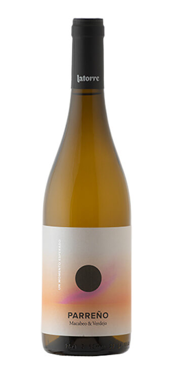 botella vino blanco parreño