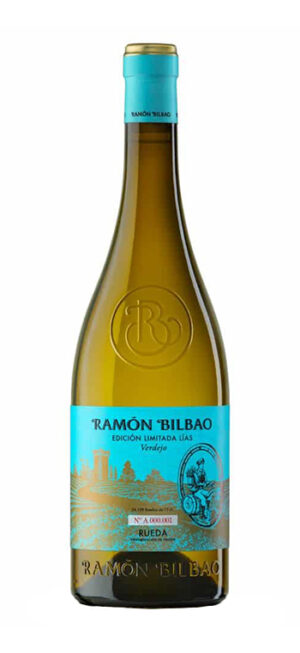 botella vino blanco ramon bilbao edición limitada lias