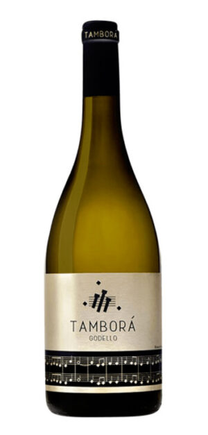 botella vino blanco tambora godello