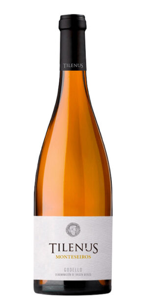 botella vino blanco tilenus godello monteseiros magnum
