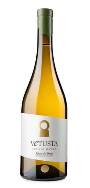 botella vino blanco vetusta albillo de oro