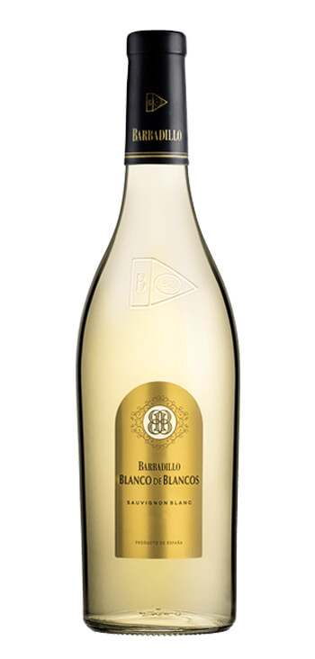 botella vino blanco vino barbadillo blanco de blancos