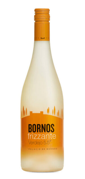 botella vino blanco vino frizzante bornos verdejo 5,5