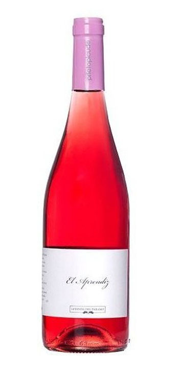 botella vino rosado el aprendiz prieto picudo