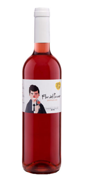 botella vino rosado flor del páramo prieto picudo