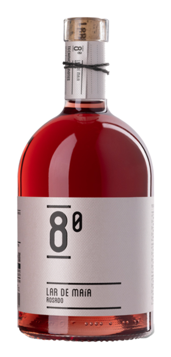 botella vino rosado lar de maía 8º