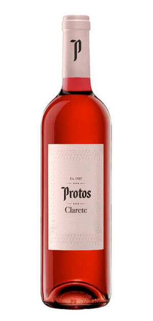 botella vino rosado protos clarete