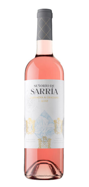 botella vino rosado señorío de sarría rosé