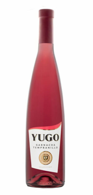 botella vino rosado yugo garnacha tempranillo